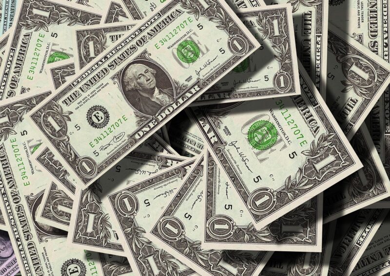 dollars currency money us dollars 499481